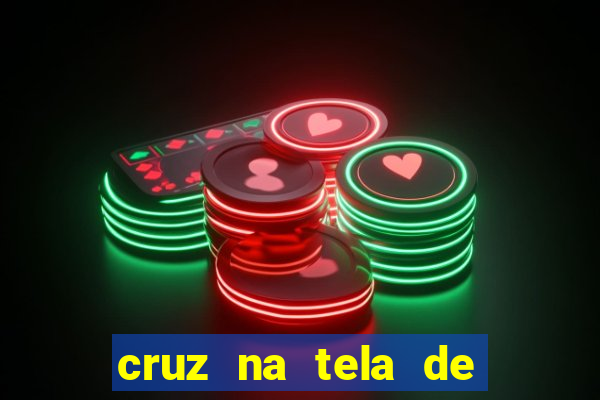 cruz na tela de cruz das